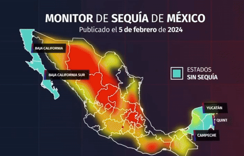 “Exportaciones en Riesgo por Crisis Hídrica en el Norte de México”