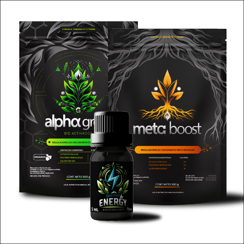 Germen Energy + Meta Boost + Alpha Grow