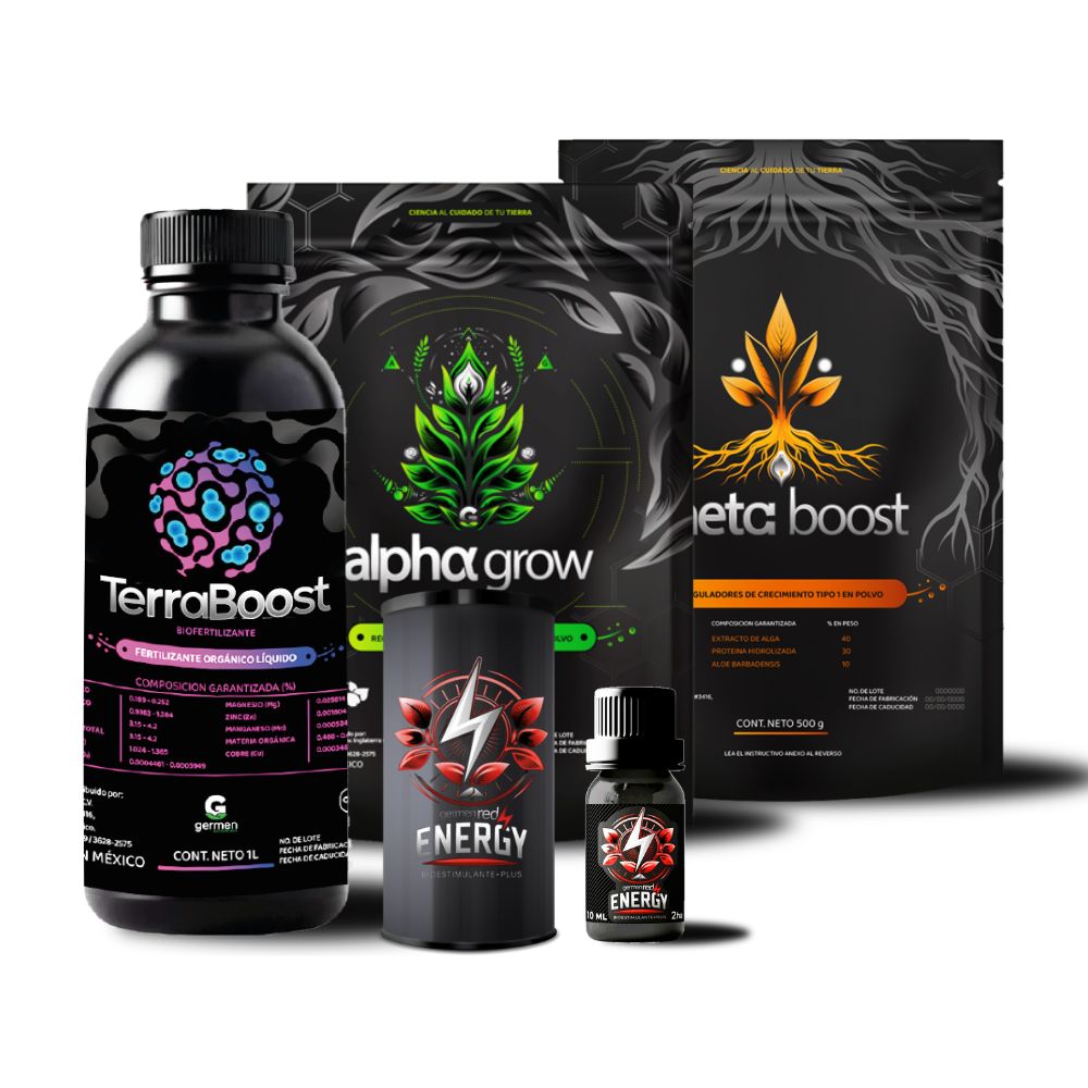 Germen Energy Red+ Meta Boost + Alpha Grow + Terra Boost