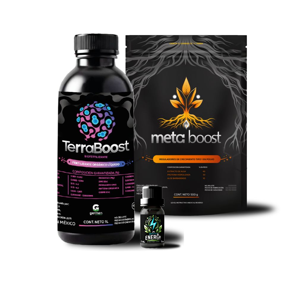 Meta Boost System Germen Energy + Meta Boost + Terra Boost – Germen Biotec
